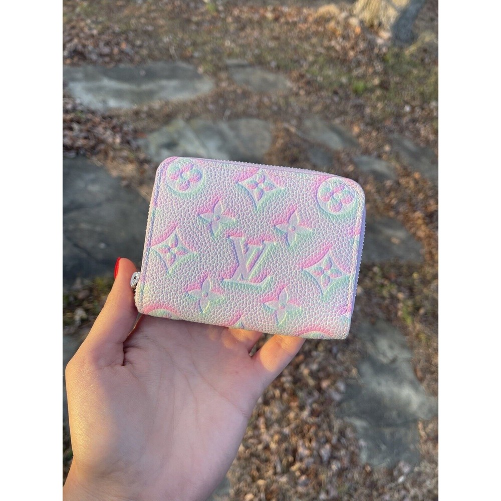 💖SOLD💖Louis Vuitton Lilac Summer Stardust Zippy Compact Wallet - Picture 6 of 12